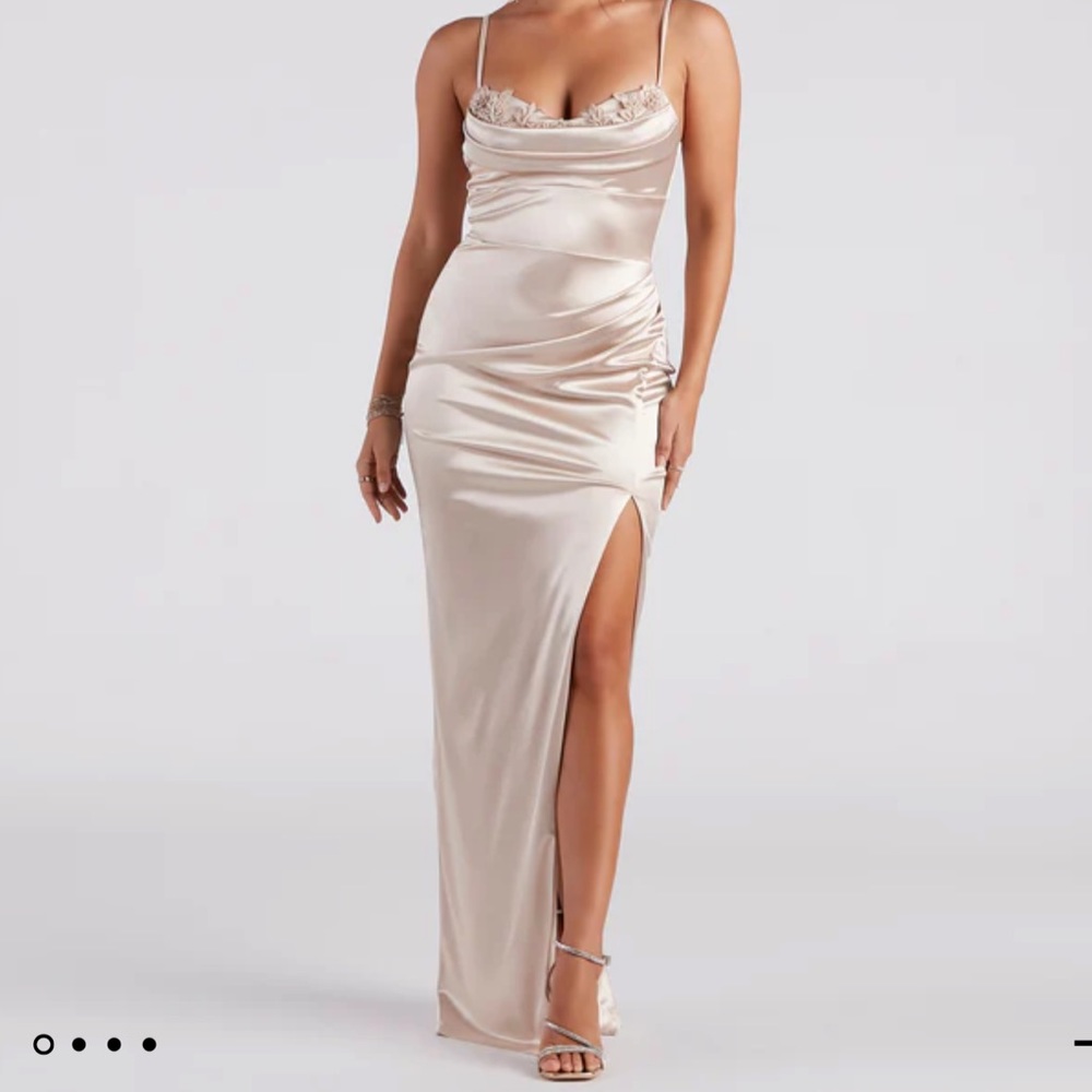 Champagne Gown Ball Dress